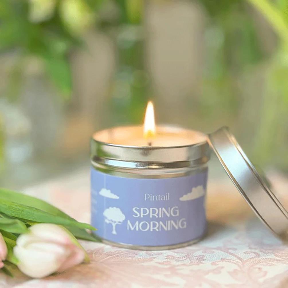 Pintail Candles Spring Morning Tin Candle Extra Image 3